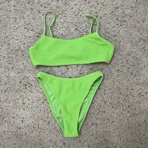 PacSun high rise bikini 💚